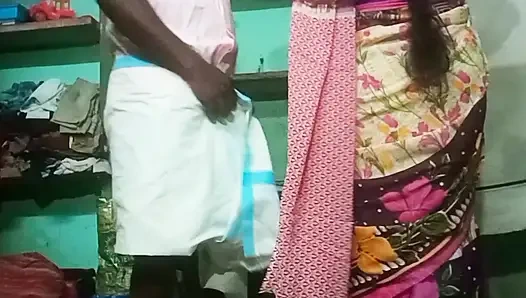 Tamil teyze ev patronuyla seks yapıyor