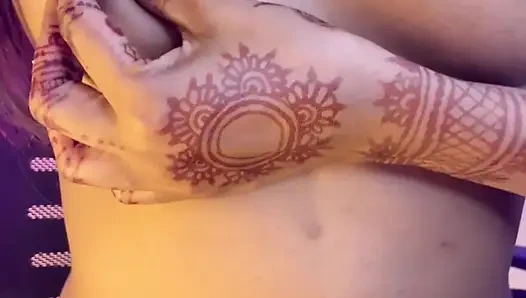 Long Didstance Sex , School girl friend showed her naked body on video call for the first time and is do hard fingering