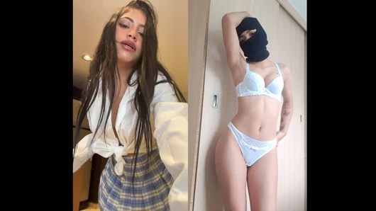 Üvey kız kardeşler hangisi yarağımı kazanıyor görmek için dans etmek için yarışıyor