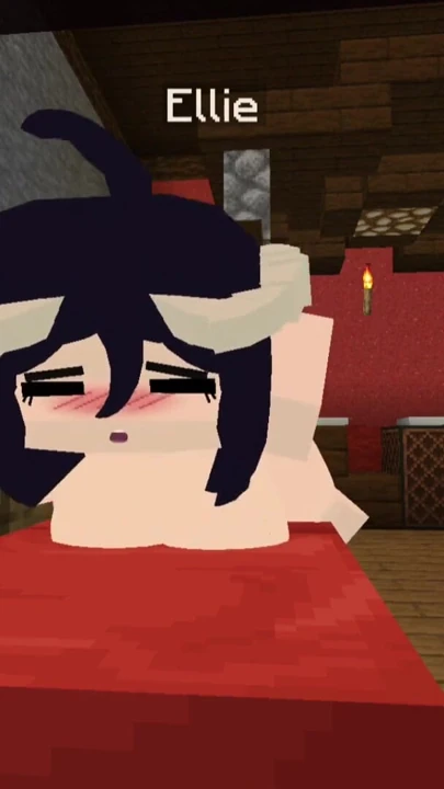 Overlord'dan Jenny Mod Minecraft Albedo azgın ve emmeye hazır ve amını perişan ediyor | Klip 2