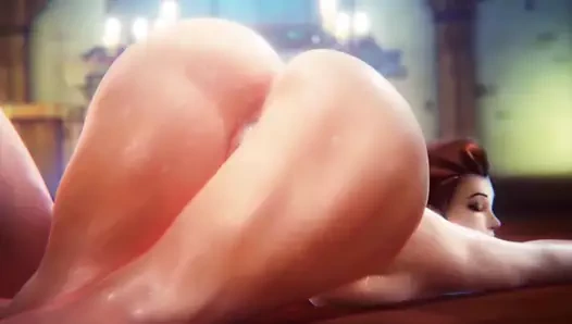 Overwatch brigitte anal Creampie (animasyon wsound)