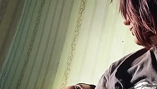 Amateur Girlfriend Blowjob Instead of Cooking - Curvy Brunette with Glasses Sucks and Jerks Cock