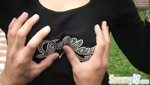 Tatlı sammy sert sikişiyor