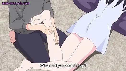 Rahatlatıcı bir masaj istedi ama sonunda derin ıslak amcığı parmaklıyor - hentai