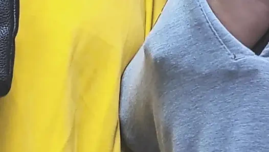 Girl Caught In Public Bus While She Stroking Stranger's Cock Until Ejaculation