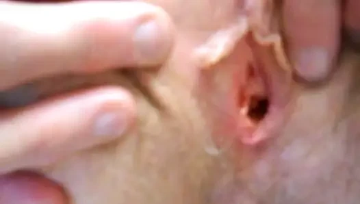 karısı mastürbasyon ve yayılır KEDİ için Cum