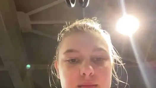 Jucielussie workout in the gym
