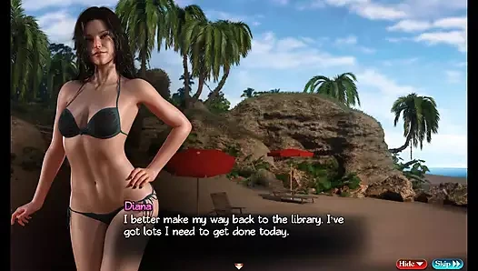 Nadia'nın hazinesi: plajda büyük memeli seksi orta yaşlı seksi kadın ep.46