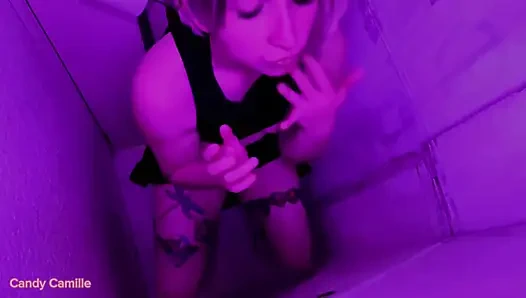 Eş değiştirme partisinde ilk zafer deliğim (4 boşalma yutma)