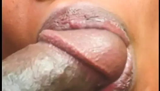 Sıcak siyah cuttie berbat bir dev çük önce alma çarptım sert açık havada