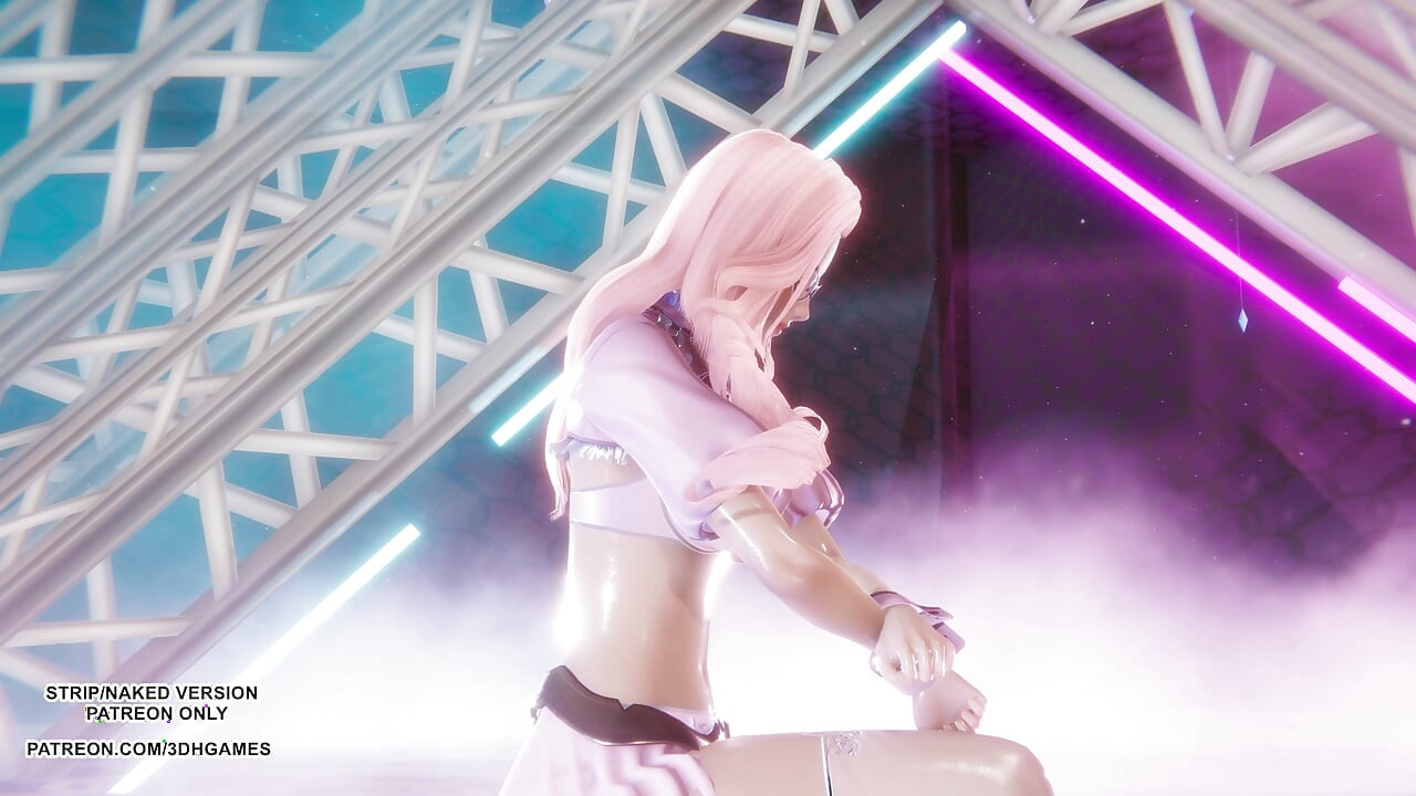 Mmd mor öpücük - asosyal Seraphine seksi kpop dans league of legends hentai