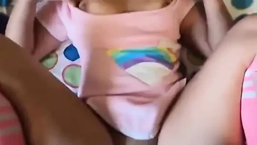 Teen Plays with Stepmom's Dildo and Gets Fucked by Stepfather