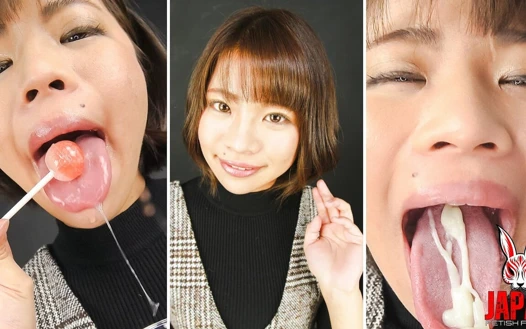 Tongue Juggling Extravaganza: Saya's Sweet and Sensual Show!
