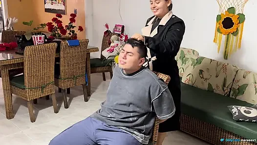 Bir yabancı günümü bölmek istedi ve sonunda ona çok iyi bir seks yaptım