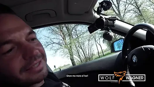 Alman porno yıldızı Kitty Blair ile edepsiz oyuncu seçmeleri! Wolf Wagner oyuncu seçmeleri