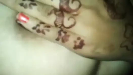 Punjabi kız gagan göğüsler inilti