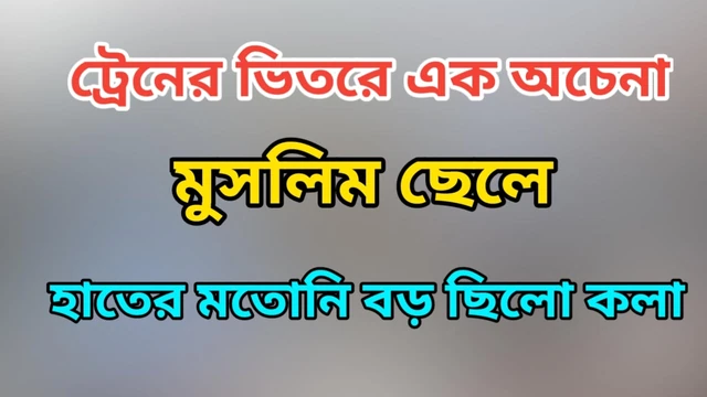 Любовь между незнакомцами в поезде. Аудио история бенгальского взрослого