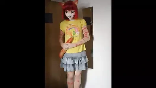 kigurumi kedi kız