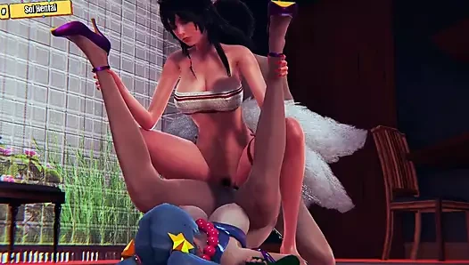 Hentai 3d - ahri ve sona - efsaneler ligi