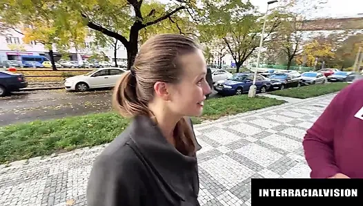 Irklararası görüş - ateşli hatun büyük zenci çifte penetrasyon ve yumruk sokma - küçük maly