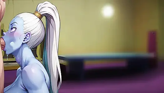 İlahi macera - android 18 ile ford sakso ve tutkulu öpücük