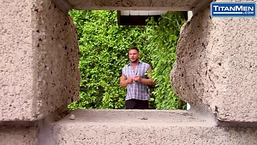 ırklararası eşcinsel seks içinde bir açık duş