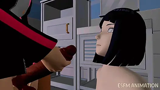 Hinata'nın duş zamanı