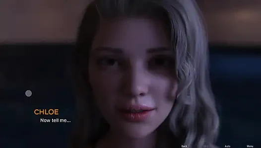 Parçalanmış beyinler oyunu Chloe gece plajında mastürbasyon yapıyor