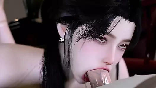 3 boyutlu büyük memeli sürtük çıplak pembe meme uçları büyük yarakla sikiliyor