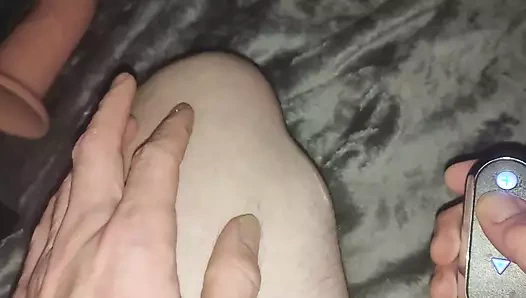 Fucking Machine Fucked with 5 Dildos One After the Other!