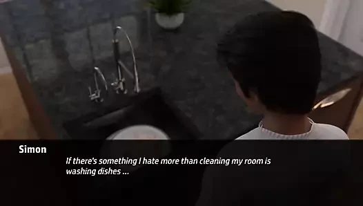 Orta yaşlı seksi kadın deresi #7 - Rose göğüslerini bana sürttü ve bana elle muamele çekti