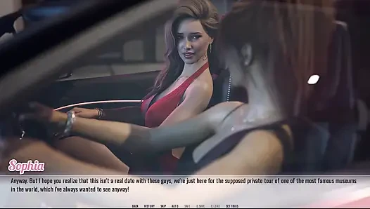 Sophia Parker Desires - 1 müze gecesi çıldırdı