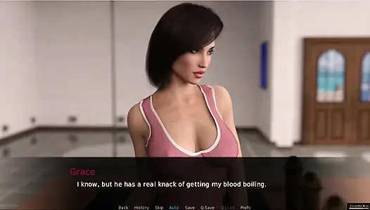 Summer with Mia 2 - üçlü seks yaptığına inanamıyorum.