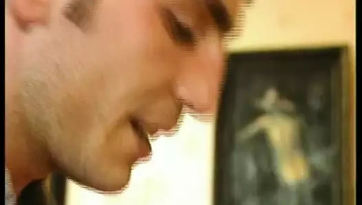 retro - alman çift üçlü sikişmek