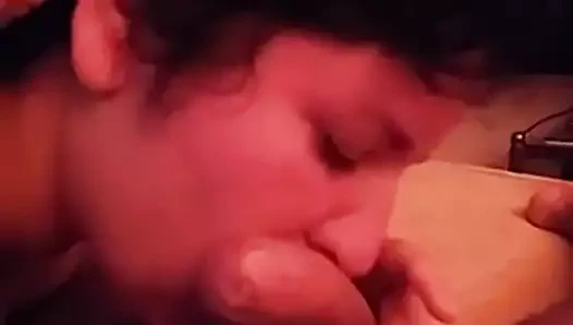 Minha ex chupando minha rola