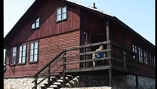 taşra ev hanımı alır onu çarptı açık havada