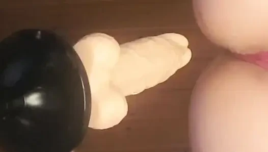 Makinemle yakın amcık ve göt sikişi