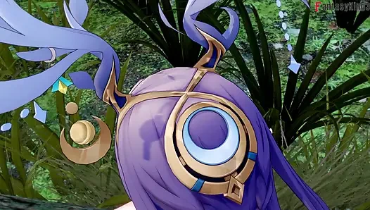 Lauma ateşli çıplak seks - genshin impact