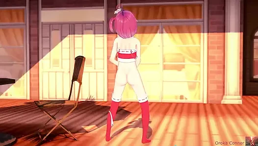 Noel Baba kız soyunuyor