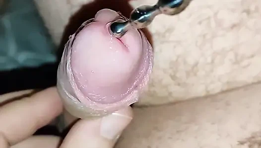 Üvey erkek kardeşimin yarağı içinde büyük bir dilatör