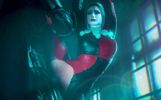 Harley Quinn karlı kötü adamdan sonra Batman'i emiyor ve sikiyor - tutkulu 3 boyutlu animasyon