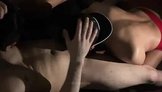 On His Knees Gagging for Me - Deepthroat Domination