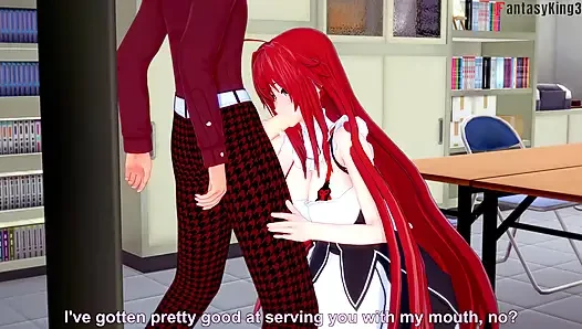 Rias gremory hizmetçi cosplay seks - dxd ntr çılgınlığı serisi