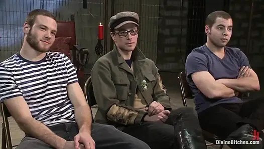 New Slaveboy Tryouts Live with Maitresse Madeline