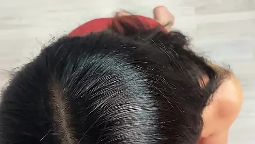 Kız arkadaşım mayoyla taşaklarımı gırtlağına kadar alıyor ve emiyor - pantera nika