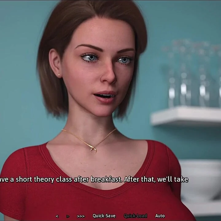 Летняя жара EP04 - дом полный горячих девушек - 3D порно игры