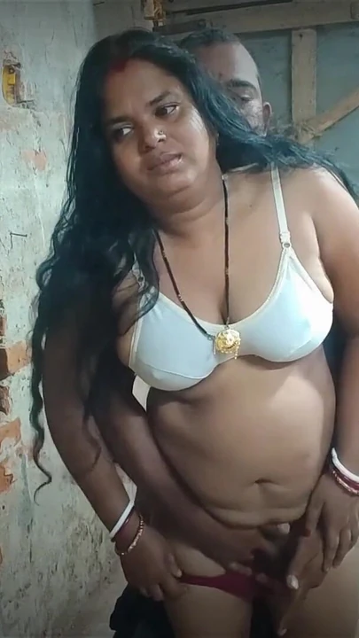 Emotional moment from "Called neighbor aunty's sister, stripped her, and fucked her secretly."