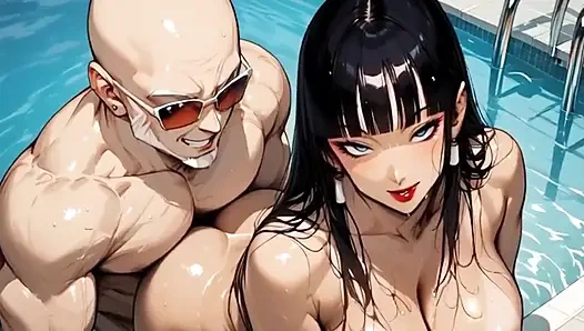 Sıcak kayınpeder eski arkadaşlarını gelinine çağırıyor