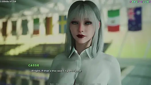 Shamandev'in arzu gölgeleri - kolej cosplay etkinliği, sınıf mastürbasyonu 61