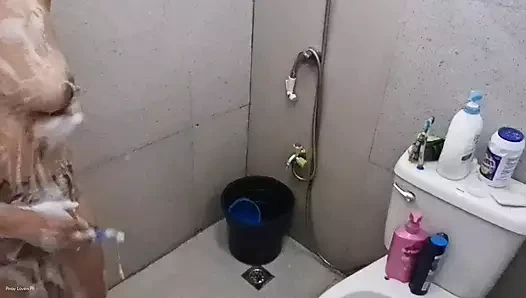 Caught my Stepsister Naked in the bathroom, Fucked her Hard till Cum in her Pussy